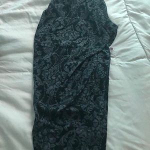 Lace and Skull leggings